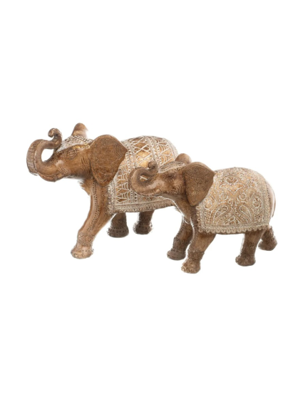 Figura ELEFANTE NATURAL 24 Blanco