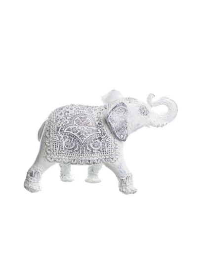 Figura ELEFANTE BLANCO PLATA 15