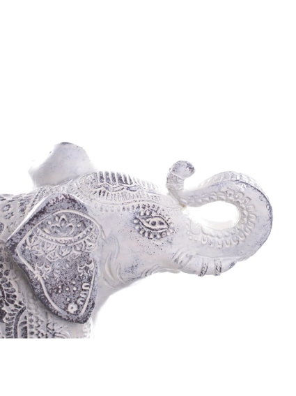 Figura ELEFANTE BLANCO PLATA 15