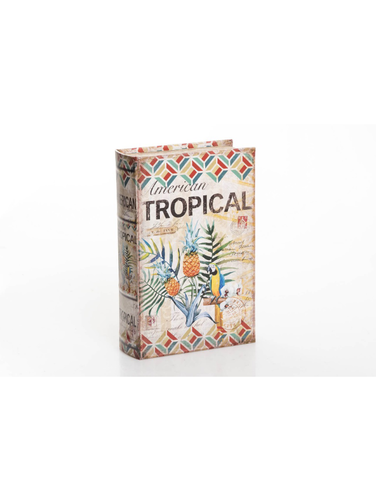 Caja libro TROPICAL