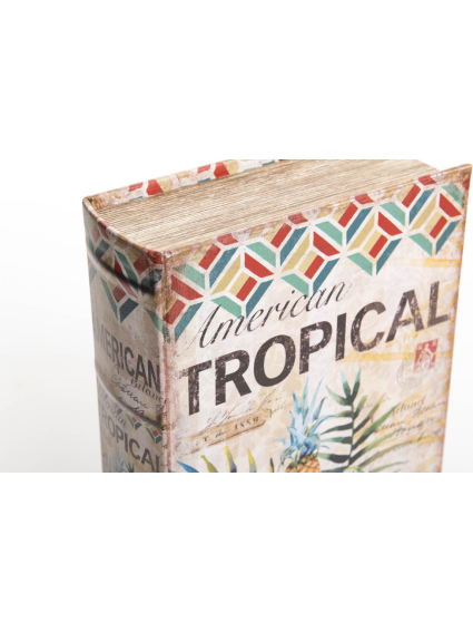 Caja libro TROPICAL