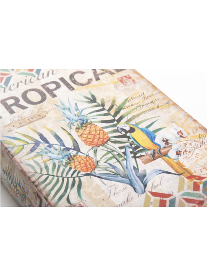 Caja libro TROPICAL