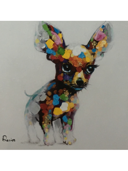 Lienzo CHIHUAHUA Multicolor