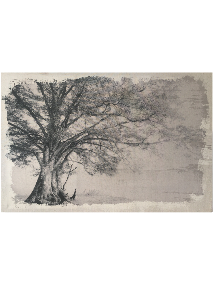 Lienzo Arbol Monocromatico 150