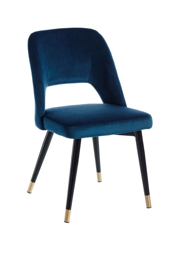 Silla IRINA tejido azul Silla IRINA tejido azul
