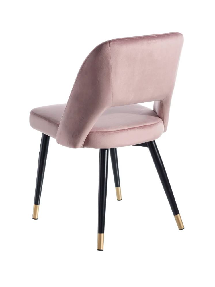 Silla IRINA tejido rosa
