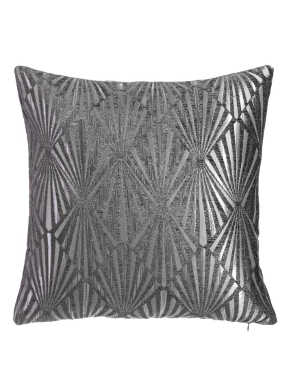 Cojín PALM PLATA  45x45
