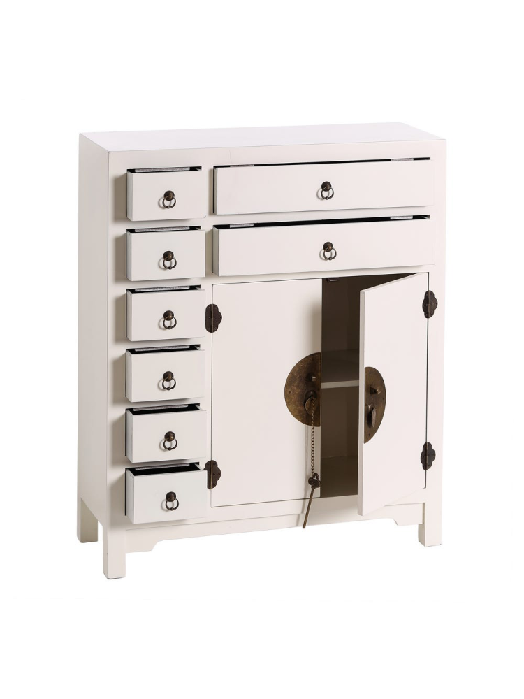 Mueble CHINO Recibidor Blanco 73