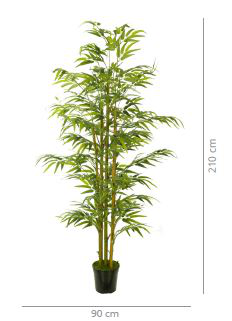 Bambú artificial minimal 150 cm