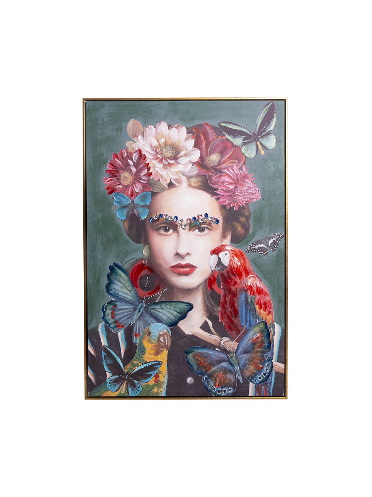Cuadro FRIDA FLORES 120 Cuadro FRIDA FLORES 120
