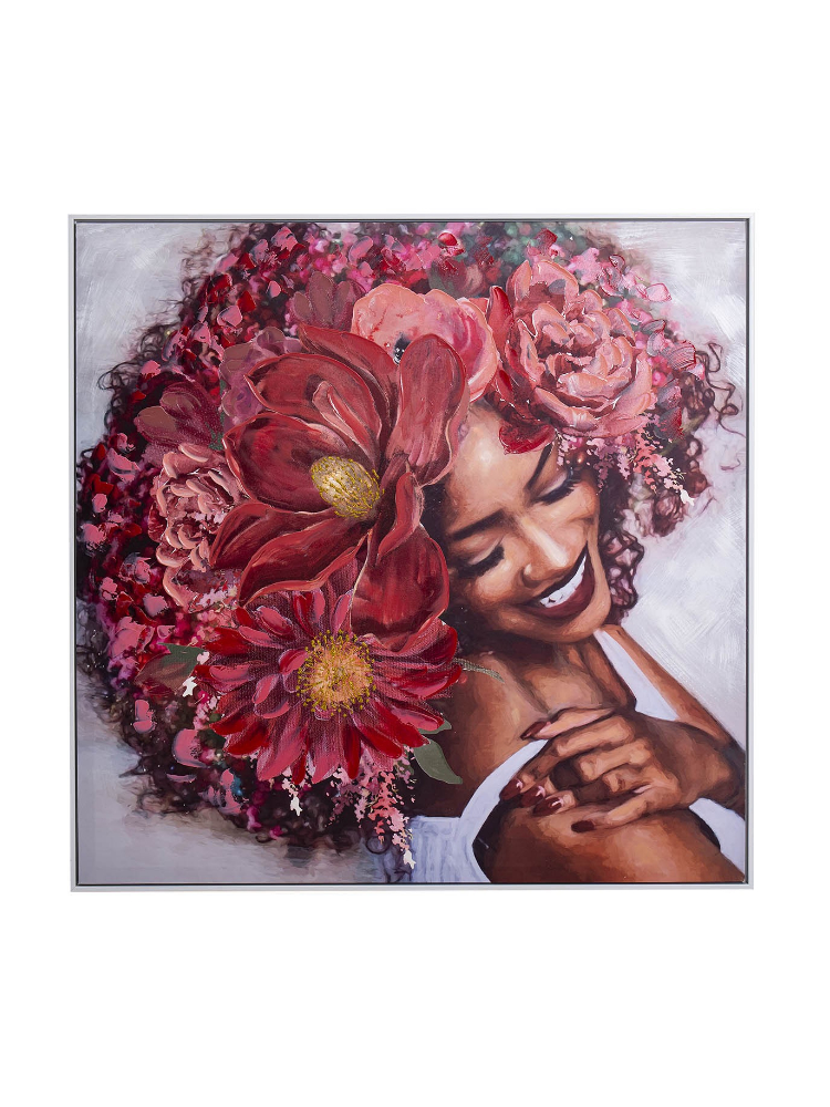 Cuadro mujer HAIR FLOWER 100 Cuadro mujer HAIR FLOWER 100