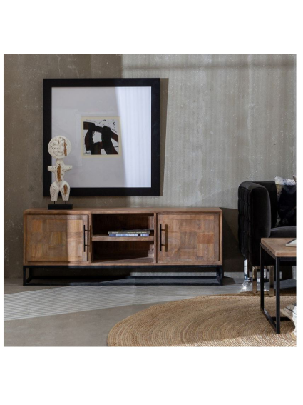 Mueble T.V. CARRÉS 150X35X55 cms