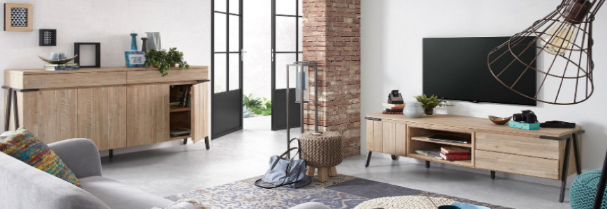 Muebles estilo nórdico escandinavo de madera maciza | Online